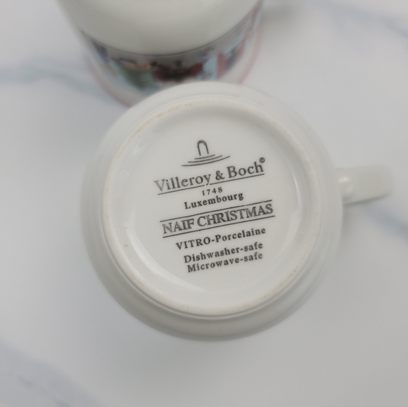 (2) Villeroy & Boch NAIF CHRISTMAS Cups - Picture 2 of 16